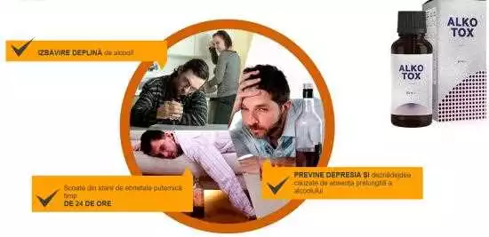 Alkotox cumpara in Botosani: Tratament eficient impotriva alcoolismului!