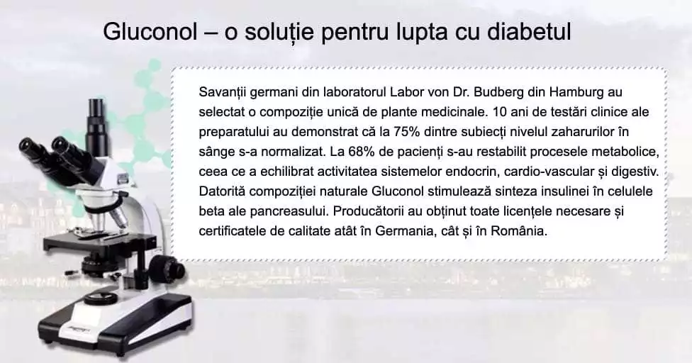 Gluconol cumpara in România: cel mai bun supliment natural pentru diabetici