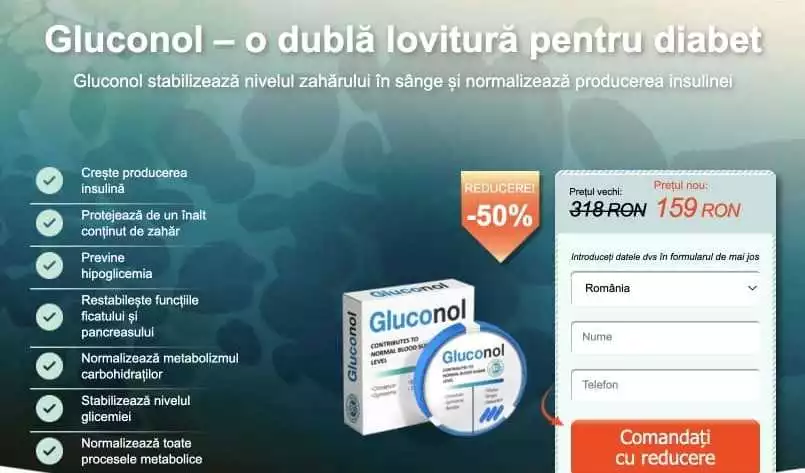 Gluconol în Sibiu: beneficii și efecte secundare