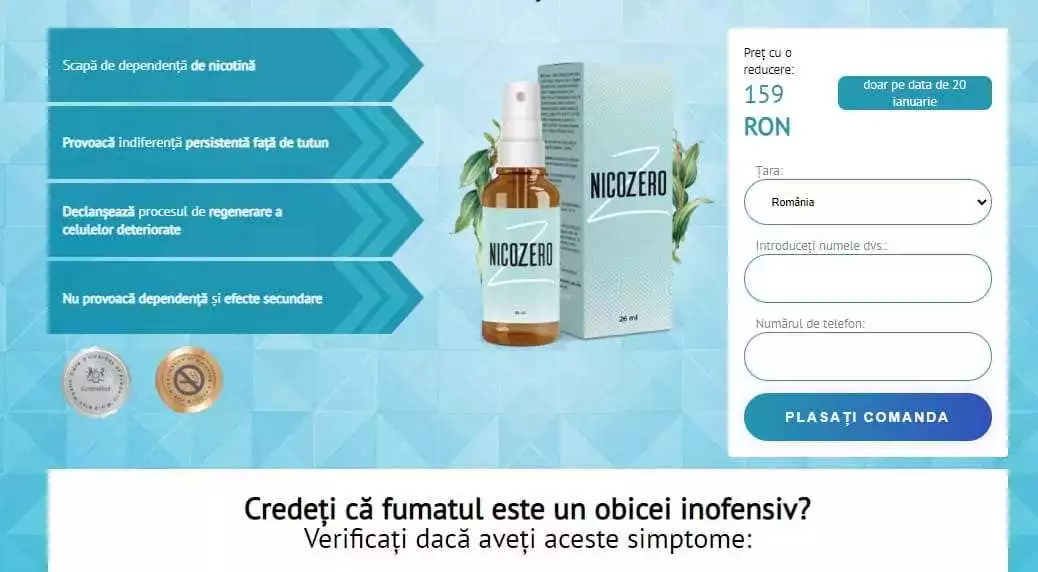 Nicozero într-o farmacie din România: ce este, cum funcționează și cum să îl achiziționați